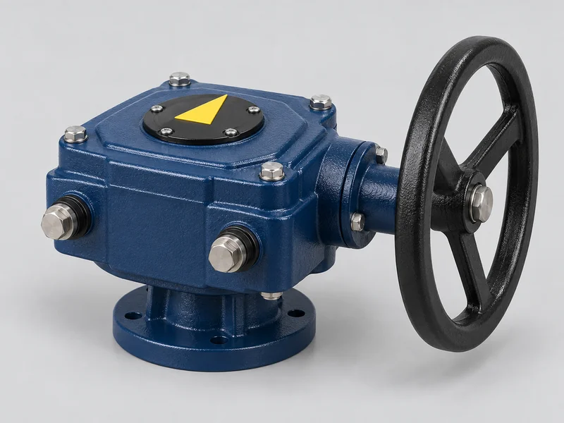 Enclosed outdoor valve gear operator