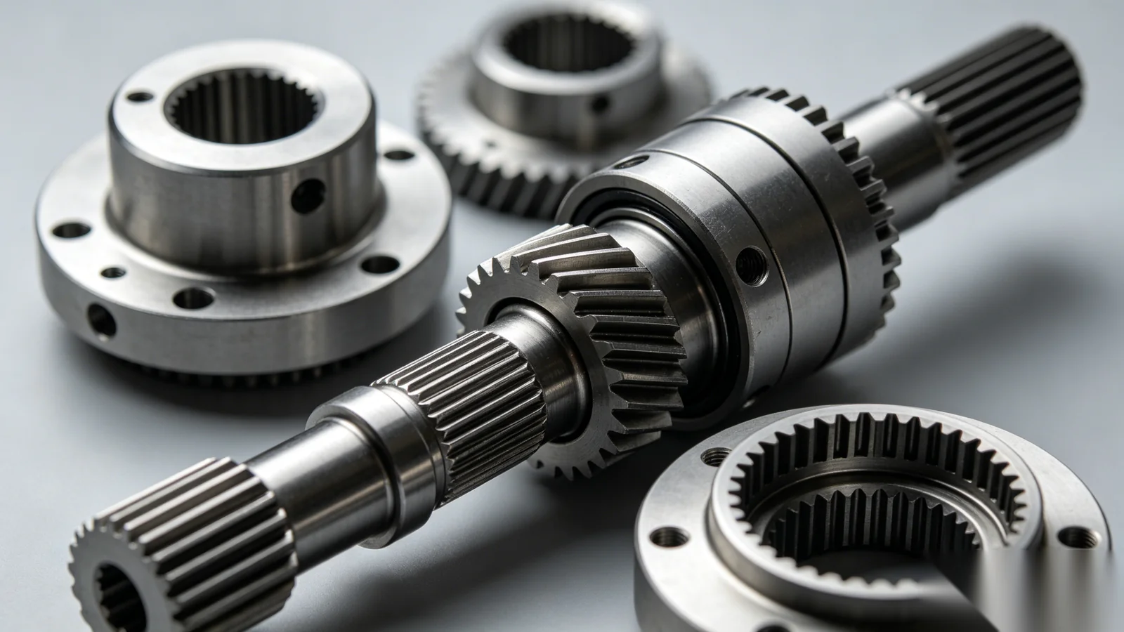 Custom stem adapters and torque transmission couplings for valve gear operators