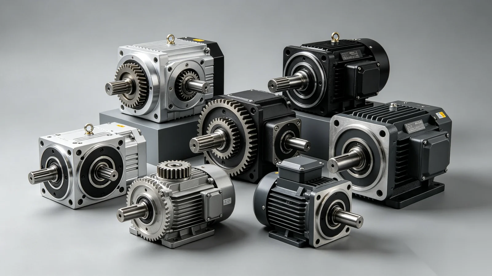 Self-locking worm gear operator holding an industrial valve in position