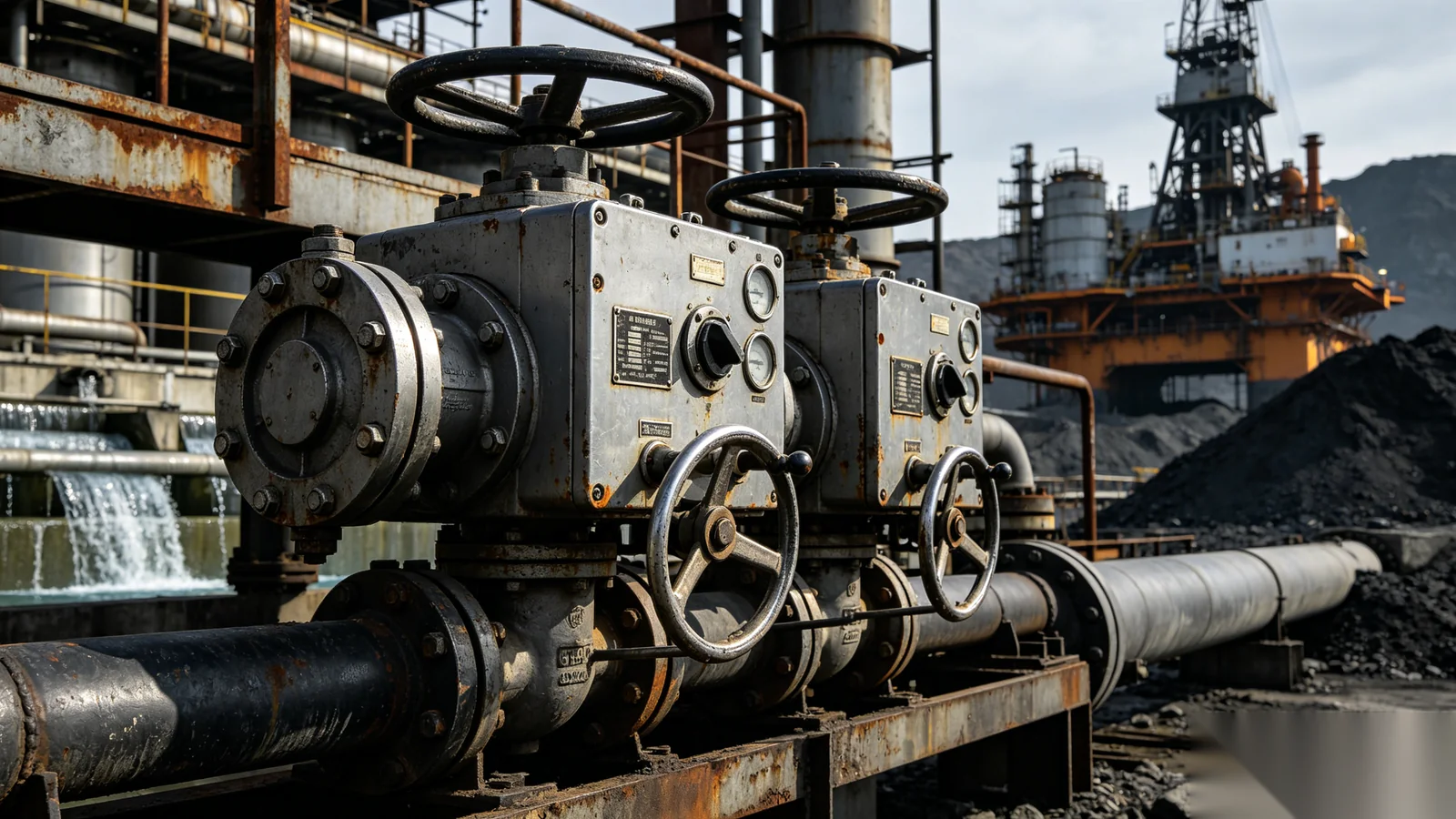 Worm gear operators deployed across water treatment, oil and gas, and power generation facilities