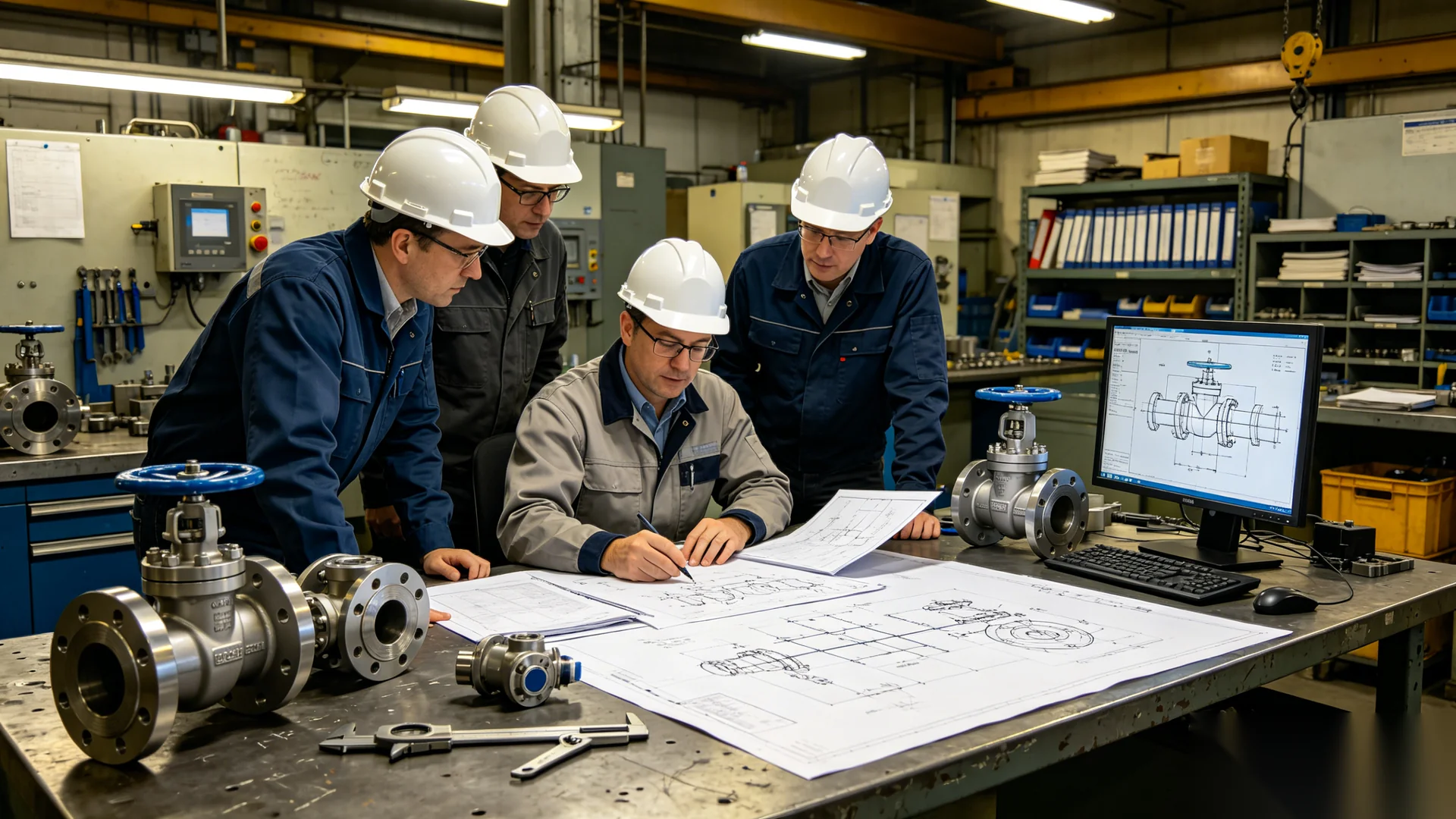 Engineering resources and technical documentation for valve gear operators
