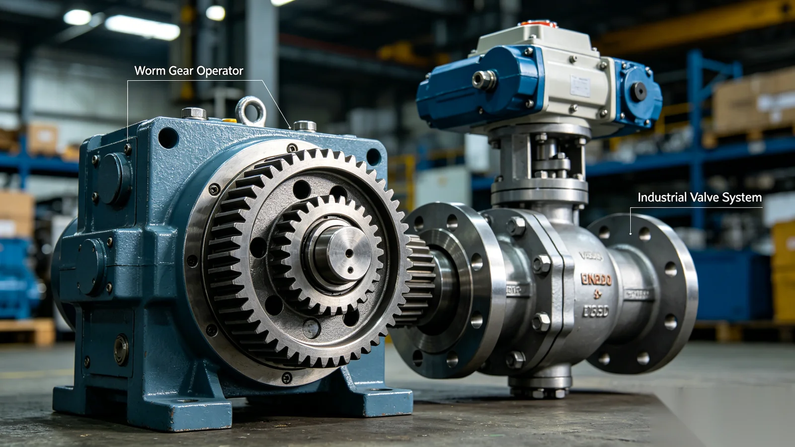 Overview of valve worm gear operator solutions across industrial sectors